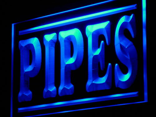 Pipes Shop Display neon Light Sign